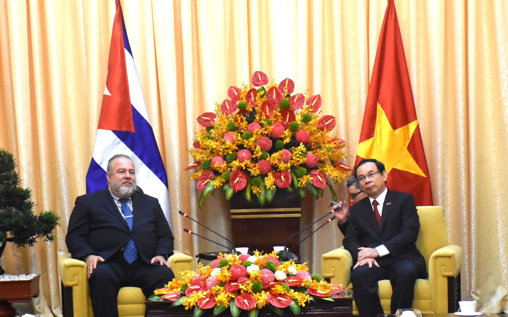 Bí thư Thành ủy tiếp Thủ tướng Cuba Manuel Marrero Cruz