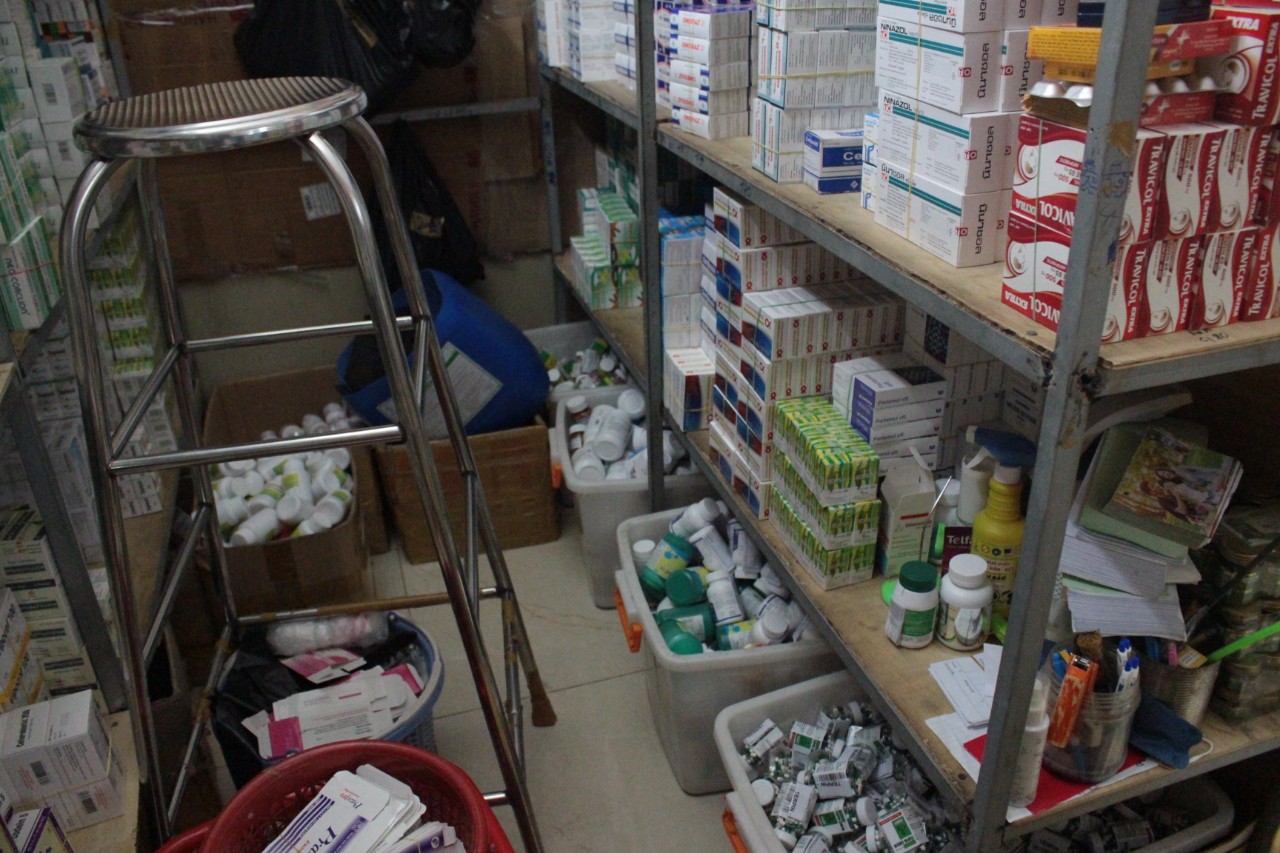 Triệt phá đường dây sản xuất tân dược giả cực lớn