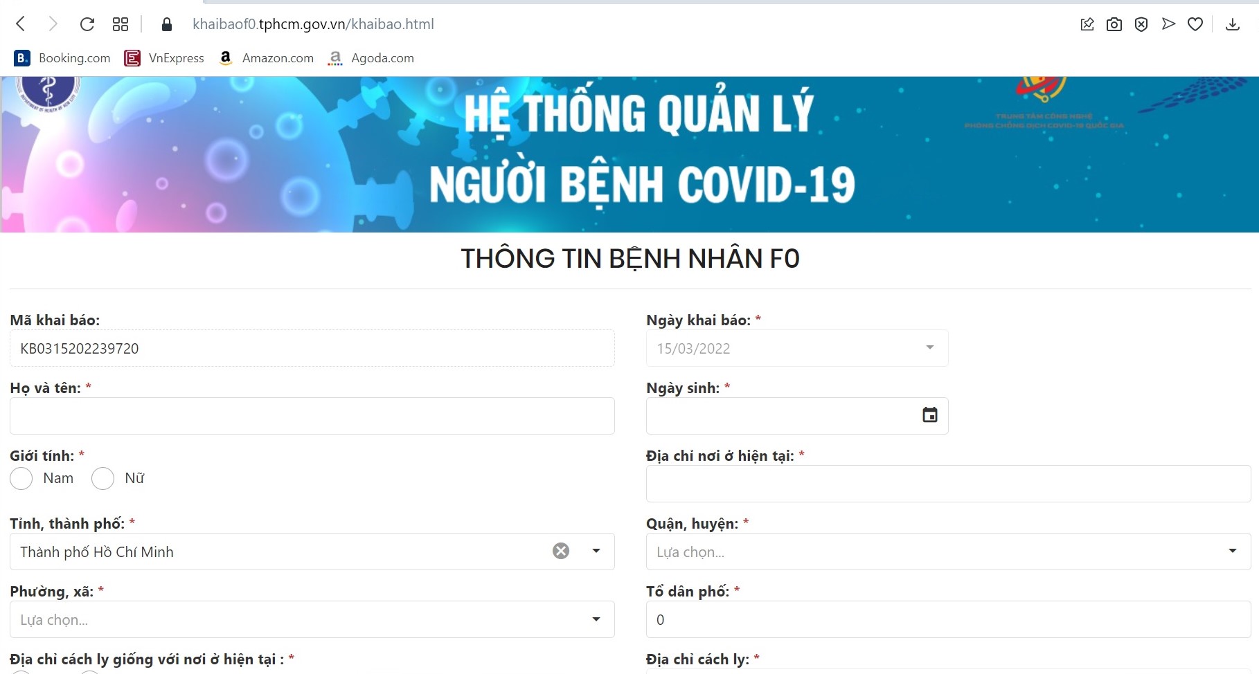 Khai báo F0 qua đường link: Vẫn còn bất cập - Ảnh 1.