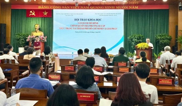 Nâng cao hoạt động chính quyền địa phương 2 cấp tại TPHCM ngày càng tốt hơn- Ảnh 1.