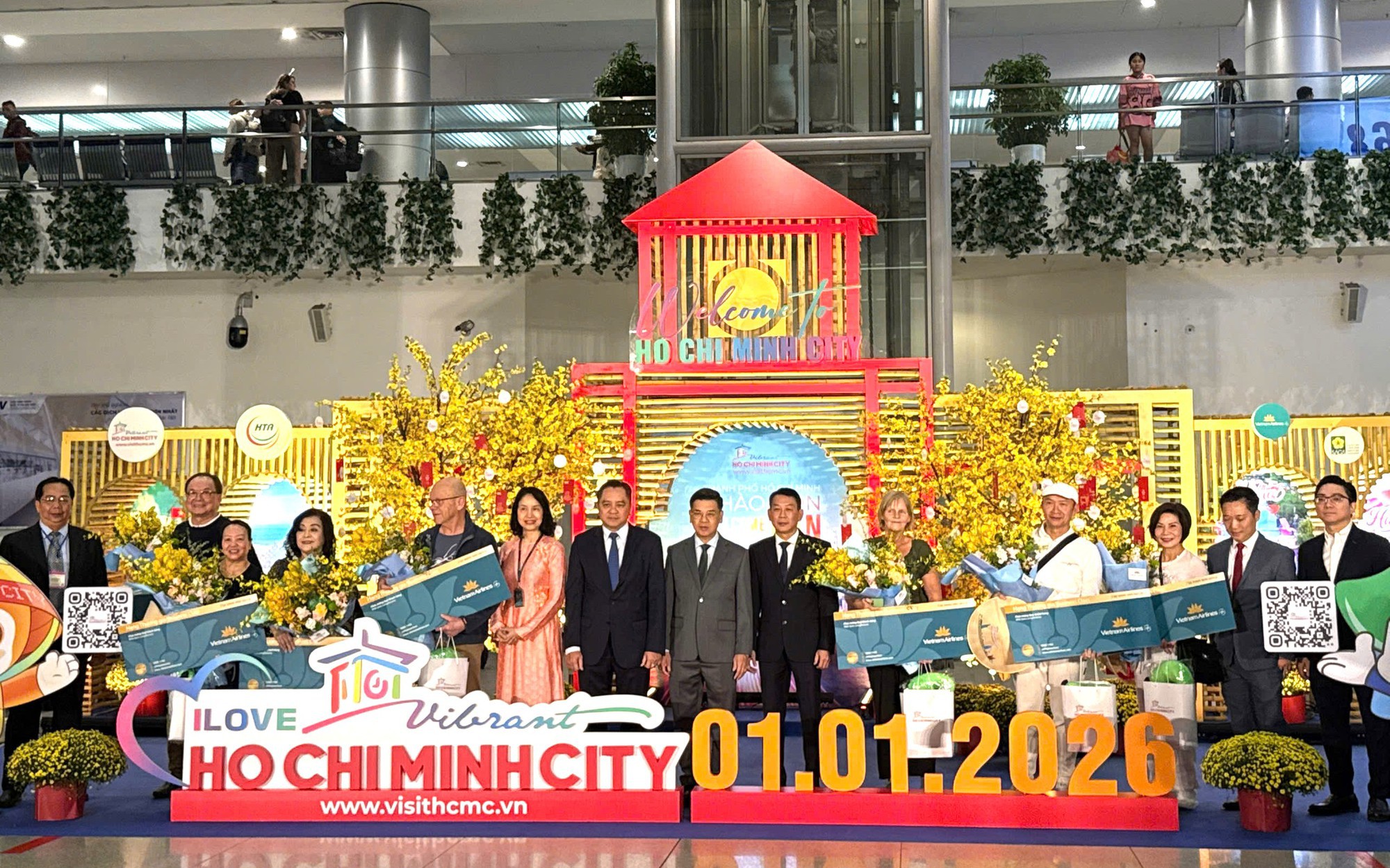 Khách quốc tế “ xông đất” TPHCM đầu năm mới 2026