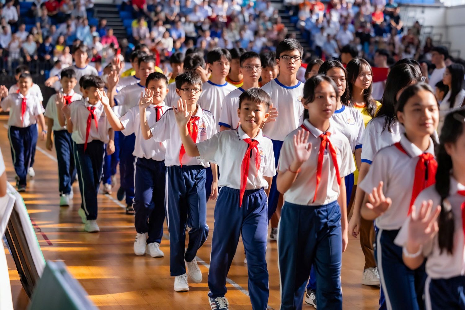 Nestlé MILO đồng hành cùng Lễ khai mac hội thi thể dục thể thao học sinh TPHCM năm học 20252026- Ảnh 3.