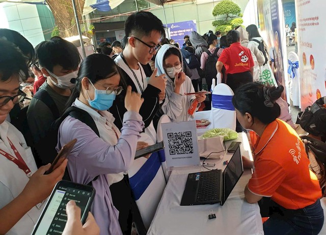 Đẩy mạnh kết nối cung-cầu lao động, đáp ứng nhu cầu tuyển dụng dịp cuối năm- Ảnh 1. Đẩy mạnh kết nối cung-cầu lao động, đáp ứng nhu cầu tuyển dụng dịp cuối năm- Ảnh 1.