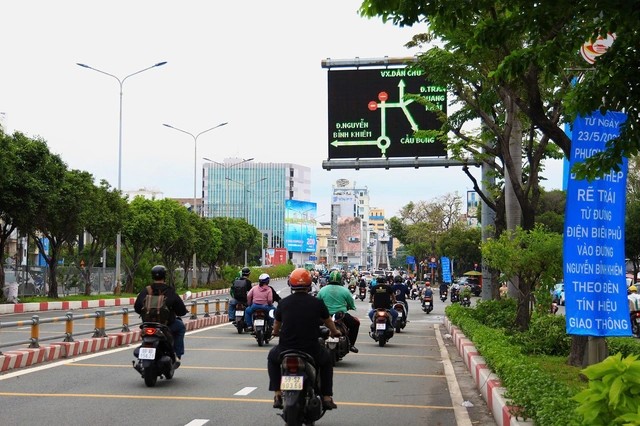 Thí điểm điều chỉnh giao thông tại vòng xoay Điện Biên Phủ - Nguyễn Bỉnh Khiêm từ ngày 23/5- Ảnh 2.