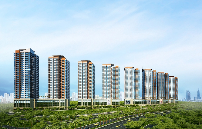 CĂN HỘ MỘT PHÒNG NGỦ THE SUN AVENUE DIỆN TÍCH HỢP LÝ