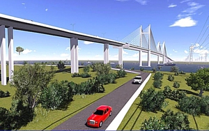 Đề xuất 2 vị trí mới để xây cầu Cát Lái