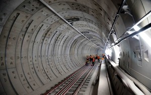 Ngắm 2 ga ngầm tuyến metro số 1 sau gần 10 năm thi công