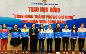 Trao 46 học bổng Công đoàn TPHCM cho đoàn viên công đoàn