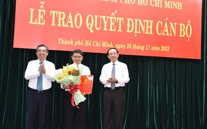 Bổ nhiệm Trưởng Ban Dân vận và Chánh Văn phòng Thành ủy TPHCM