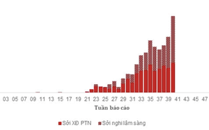 Số ca sởi tại TPHCM tiếp tục tăng