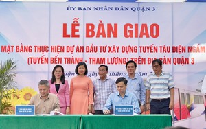 Địa phương cuối cùng bàn giao mặt bằng dự án Metro số 2