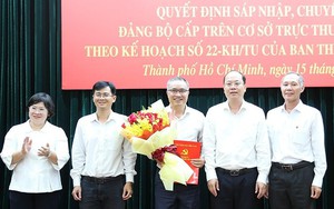 Sáp nhập, chuyển giao Đảng bộ cấp trên cơ sở trực thuộc Thành ủy TPHCM