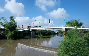 Ra mắt Chi hội Nông dân tỷ phú TPHCM- Ảnh 3. Phân bón Cà Mau tài trợ xây cầu