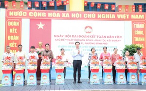 Rộn ràng chương trình Ngày hội non sông - dân tộc kết đoàn