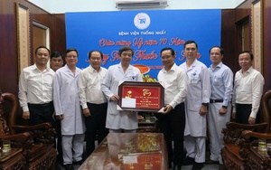 Chủ tịch UBND TPHCM Nguyễn Văn Được thăm Bệnh viện Thống Nhất