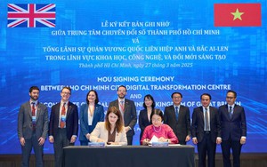 Anh hợp tác với TPHCM về khoa học công nghệ, đổi mới sáng tạo
