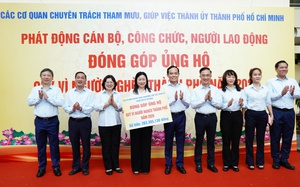 Các cơ quan TPHCM ủng hộ Quỹ “Vì người nghèo” Thành phố năm 2026