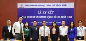 EVN HCMC đẩy mạnh hợp tác phát triển điện mặt trời