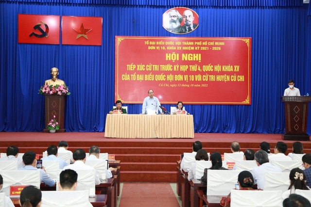 Chủ tịch nước: Củ Chi cần đổi mới, hiện đại, đồng bộ để phục vụ cho sự phát triển TPHCM - Ảnh 2. Chủ tịch nước: Củ Chi cần đổi mới, hiện đại, đồng bộ để phục vụ cho sự phát triển TPHCM - Ảnh 2.