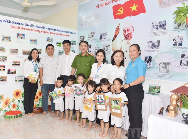 Ra mắt 'Không gian văn hóa Hồ Chí Minh' tại Trường mầm non Măng Non II - Ảnh 1.