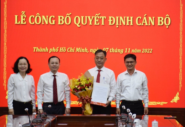 Ông Nguyễn Minh Đức làm Phó Chánh Văn phòng Thành ủy TPHCM - Ảnh 1.