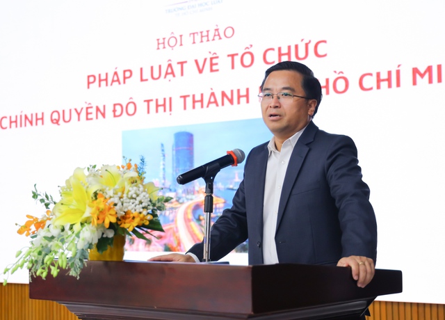 Cơ chế, chính sách để vận hành chính quyền đô thị TPHCM - Ảnh 1. Cơ chế, chính sách để vận hành chính quyền đô thị TPHCM - Ảnh 1.