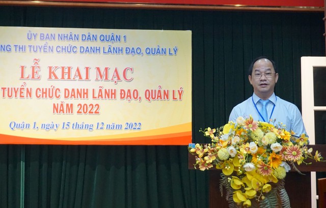 Quận 1 tổ chức thi tuyển chức danh Phó Trưởng Phòng Quản lý đô thị - Ảnh 1. Quận 1 tổ chức thi tuyển chức danh Phó Trưởng Phòng Quản lý đô thị - Ảnh 1.