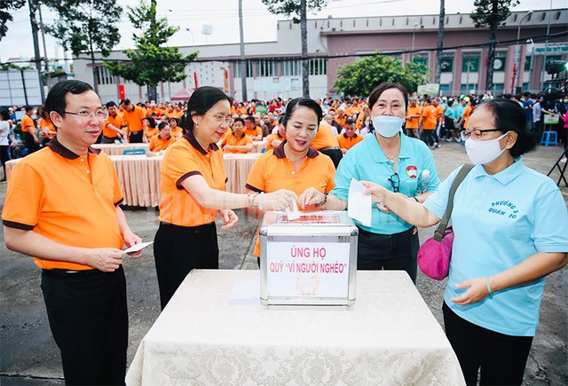 Nhiều hoạt động lan tỏa lòng nhân ái trong cộng đồng - Ảnh 1. Nhiều hoạt động lan tỏa lòng nhân ái trong cộng đồng - Ảnh 1.