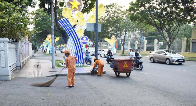 Bảo đảm vệ sinh môi trường dịp Tết Nguyên đán Quý Mão - Ảnh 1. Bảo đảm vệ sinh môi trường dịp Tết Nguyên đán Quý Mão - Ảnh 1.