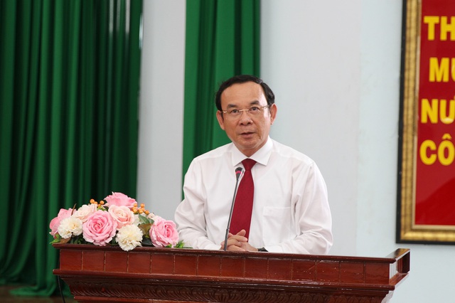Trưởng ban Dân vận Thành uỷ TPHCM làm Bí thư Thành uỷ TP. Thủ Đức - Ảnh 2. Trưởng ban Dân vận Thành uỷ TPHCM làm Bí thư Thành uỷ TP. Thủ Đức - Ảnh 2.