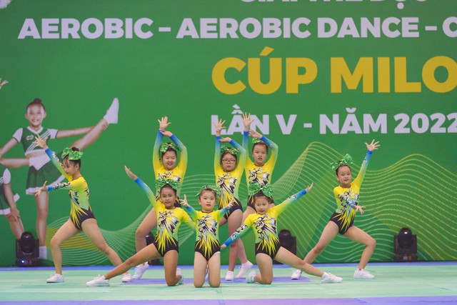 Khai mạc Giải thể dục Aerobic – Aerobic Dance – Cheer Dance – Cúp Nestlé MILO lần V năm 2022 - Ảnh 1.