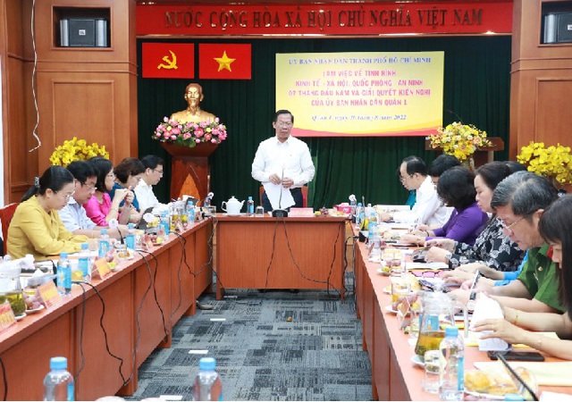 TPHCM: Để Quận 1 thật sự là điểm đến (26/8) - Ảnh 1. TPHCM: Để Quận 1 thật sự là điểm đến (26/8) - Ảnh 1.