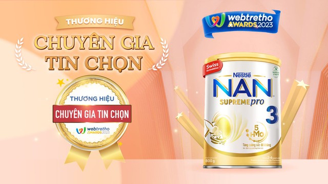 Các sản phẩm Nan của Nestlé đạt giải thưởng uy tín do Webtretho bình chọn - Ảnh 2.