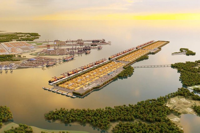 Xây Cảng trung chuyển quốc tế Cần Giờ: Hài hòa lợi ích, hướng tới phát triển bền vững - Ảnh 1. Xây Cảng trung chuyển quốc tế Cần Giờ: Hài hòa lợi ích, hướng tới phát triển bền vững - Ảnh 1.