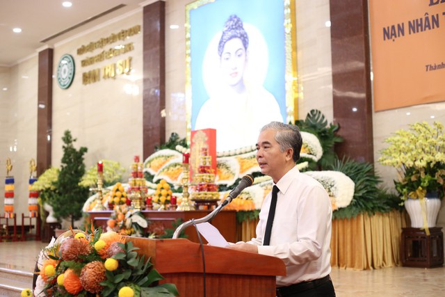 Lễ tưởng niệm và kỳ siêu các nạn nhân tử vong do tai nạn giao thông- Ảnh 1. Lễ tưởng niệm và kỳ siêu các nạn nhân tử vong do tai nạn giao thông- Ảnh 1.