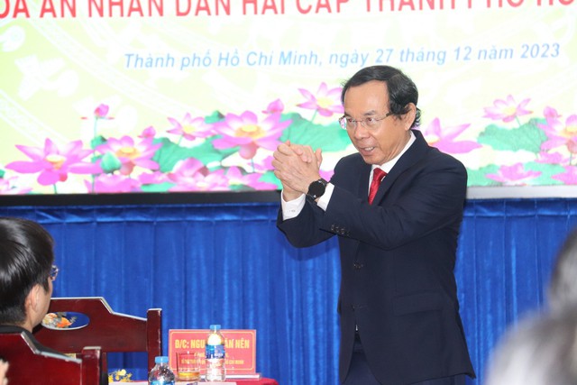 Năm 2023, tỉ lệ giải quyết vụ án của TPHCM đạt gần 86%- Ảnh 2.