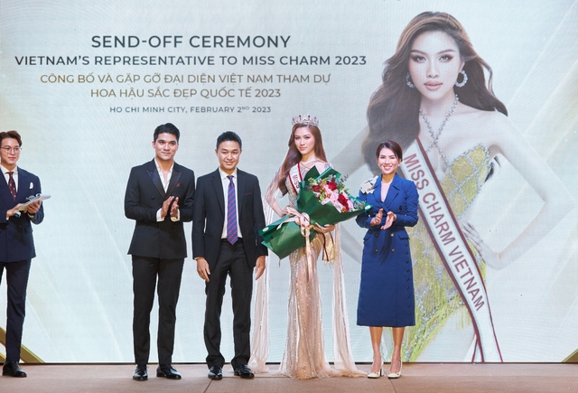 Công bố trang phục dân tộc của đại diện Việt Nam tại Miss Charm  - Ảnh 1.