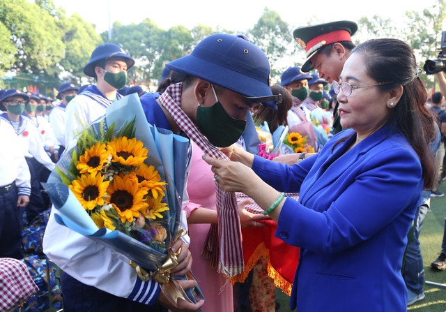 Tưng bừng ngày hội tòng quân tại TP. Thủ Đức - Ảnh 5.