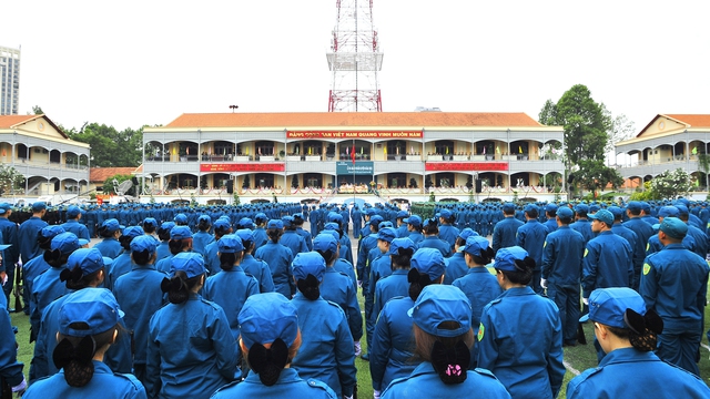 Bộ Tư lệnh TPHCM ra quân huấn luyện năm 2023 - Ảnh 1.