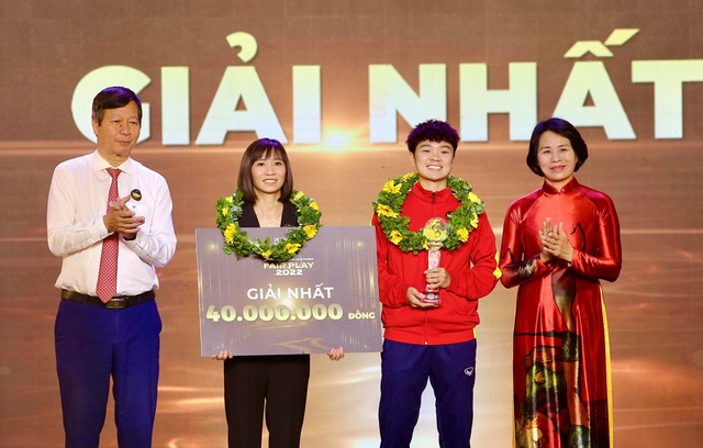 Đội tuyển nữ Việt Nam giành giải Fair Play lần thứ 10 - Ảnh 1.