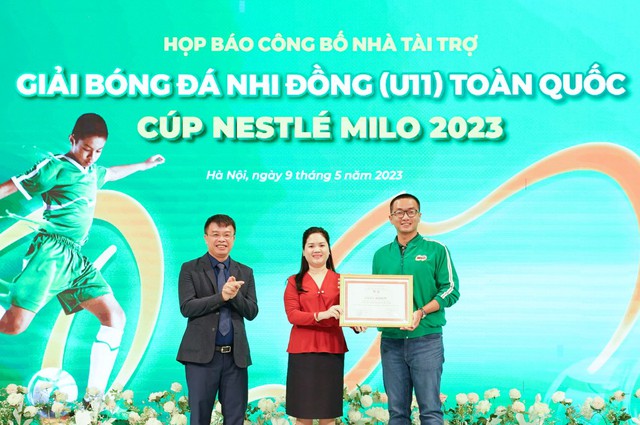 Nestlé MILO đồng hành cùng Giải Bóng đá Nhi đồng toàn quốc    - Ảnh 1.