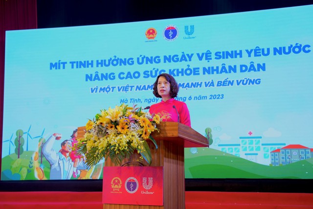 Bộ Y tế và Quỹ Unilever Việt Nam triển khai chương trình &quot;Phong trào Vệ sinh yêu nước nâng cao sức khỏe nhân dân&quot; - Ảnh 1.