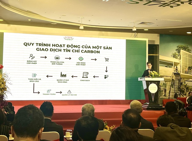 Ra mắt sàn giao dịch tín chỉ carbon đầu tiên tại Việt Nam - Ảnh 1.