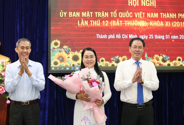 Hiệp thương tân Phó Chủ tịch Ủy ban MTTQ Việt Nam TPHCM- Ảnh 1.