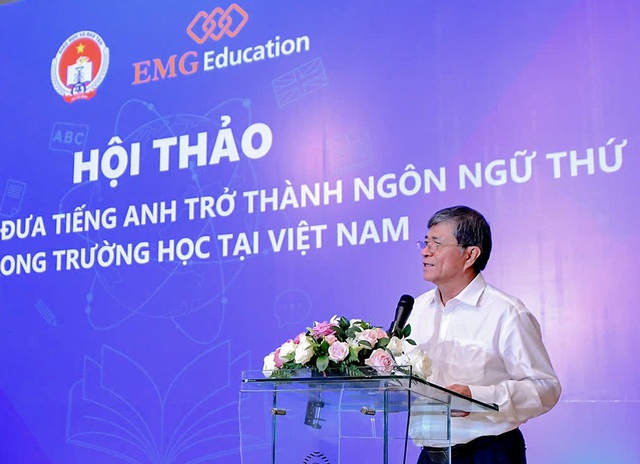 TPHCM có thể đưa tiếng Anh trở thành ngôn ngữ thứ hai trong trường học - Ảnh 2.