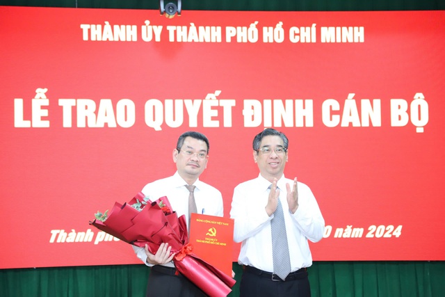 Ông Hoàng Minh Tuấn Anh làm Bí thư Quận ủy Quận 7- Ảnh 1.