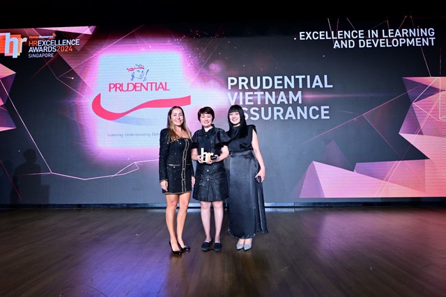 Prudential nhận giải thưởng HR Excellence Awards 2024 cho chiến lược phát triển nhân sự toàn diện- Ảnh 1.