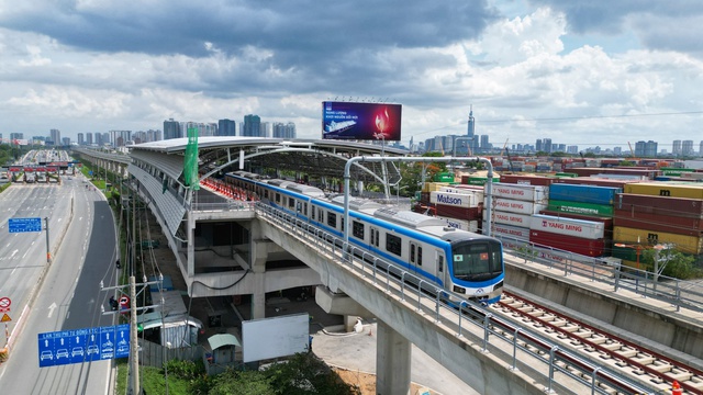 Tuyến Metro số 1 dự kiến chạy chính thức vào ngày 22/12- Ảnh 1.