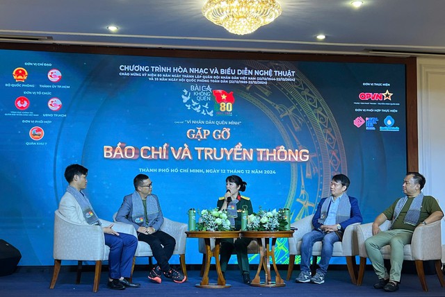 Hòa nhạc và biểu diễn nghệ thuật đặc biệt 'Bài ca không quên' tại TPHCM- Ảnh 1.