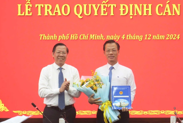 Ban Quản lý dự án đầu tư xây dựng hạ tầng đô thị TPHCM có tân Giám đốc- Ảnh 1.